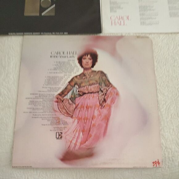 CAROL HALL: if i be your lady ELEKTRA 12"‎ LP 33 RPM - Picture 3 of 11